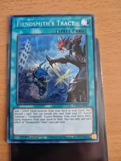 Fiendsmith's Tract Yu-Gi-Oh! Secret Rare 1st Edition INFO-EN061 NM - Image 4