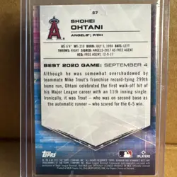 2021 Bowman's Best - Shohei Ohtani #67 - Image 2