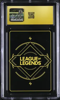 CGC 10 Ahri 303/298 Origins S. Chinese Riftbound: Lol Card TCG 010 - Image 2