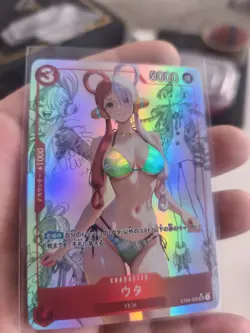 One Piece CCG Uta Waifu Manga Karte In Top Zustand One Piece Waifu CCG Card - Image 1