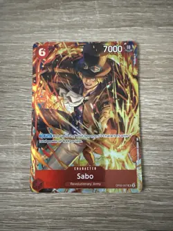 Sabo | OP05-007 | SR | One Piece Promotion Card (IB06) | English NM - Image 1