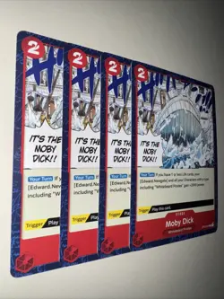 OP02-024 Moby Dick X4 Playset One Piece Card Game English - Image 2