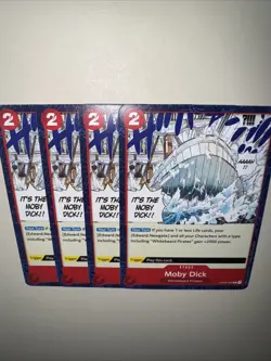 OP02-024 Moby Dick X4 Playset One Piece Card Game English - Image 5