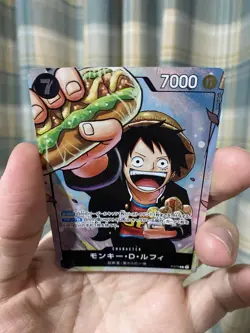 ONE PIECE Card Monkey D. Luffy P-075 Saikyo Jump Promo Parallel Japanese Rare! - Image 5