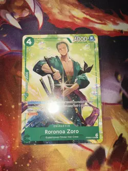 One Piece Roronoa Zoro PRB02-006 Welcome Pack 2026 Vol 1. English Full Art MINT - Image 1