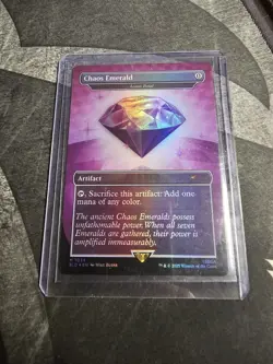 Chaos Emerald (Lotus Petal) Purple Secret Lair Drop 7034 MTG NM - Image 1