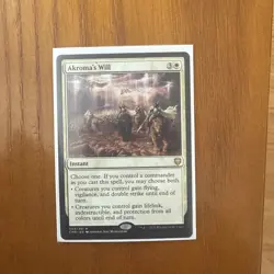 Akroma's Will #3 (NM) Commander Legends CMR Magic MTG - Image 1