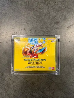 ONE PIECE BOOSTER BOX Acrylic Display Case Magnetic Lid UV TCG POKECASED - Image 3