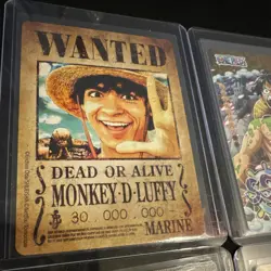 One Piece Holographic CCG Monkey D. Luffy Trading Card Lot 13 Cards - Image 5