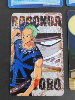 Vintage ONE PIECE Bandai 2000 2001 CCG Card Lot of 9 Roronoa Zoro Japanese eb366 - Image 3