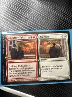 MTG Gallifrey Falls No More Universes Beyond: Doctor Who Regular Rare Card - Image 1