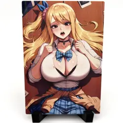 Fairy Tail Lucy Heartfilia Sexy Hot Anime Waifu Girl Lewd Goddess Story Art Card - Image 1