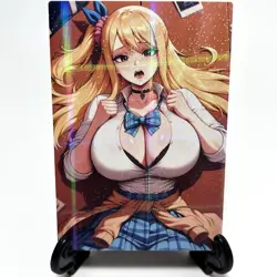Fairy Tail Lucy Heartfilia Sexy Hot Anime Waifu Girl Lewd Goddess Story Art Card - Image 2