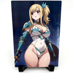 Fairy Tail Lucy Heartfilia Sexy Hot Anime Waifu Girl Lewd Goddess Story Art Card - Image 1