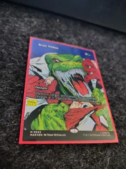 Foil Borderless Beast Within MTG Spider-Man - Image 1