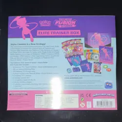 Pokemon TCG Sword & Shield Fusion Strike Elite Trainer Box Mew English 65 Cards - Image 2