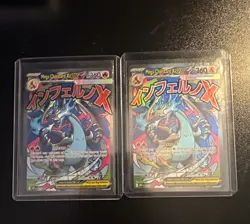Pokemon TCG Mega Charizard X EX 023 Holo Japanese XY 2025 Lot of 2 - Image 1