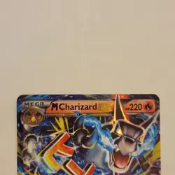 Pokemon TCG M Charizard EX 12/83 Generations Mega Full Art Holo - Image 2