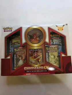 The Pokemon Company Pokemon TCG Charizard-EX Red & Blue Collection Box Promo - Image 1