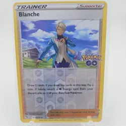 Blanche Pokemon GO #064/078 Uncommon Reverse Holo Pokemon NM - Image 1