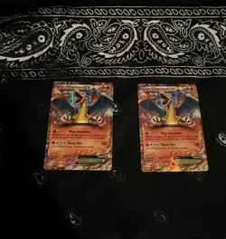 2x Pokemon TCG Charizard EX XY17 Black Star Promo Cards BUNDLE - Image 1