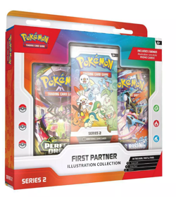Pokemon TCG First Partner Illustration Collection Series 2 English 3-Pack Promo - Image 3
