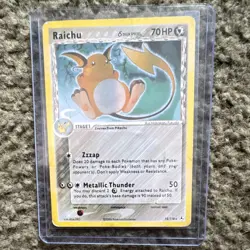 Raichu 2006 Delta Species Holon Phantoms Holo Card 15/110 - Image 1