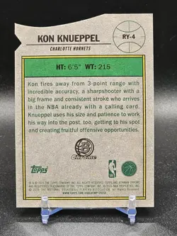 🔥 2025-26 Bowman Kon Knueppel Rookie of the Year Favorites True Orange /25 🔥 - Image 2