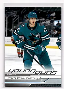2024-25 Upper Deck Series 1 Hockey Young Guns YG RC #211 Shakir Mukhamadullin - Image 1