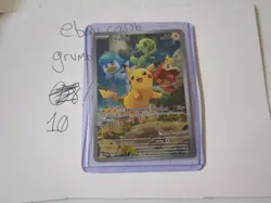Pokemon SVP027 Pikachu Paldea Evolved Black Star Promo Pokemon Center Exclusive - Image 3