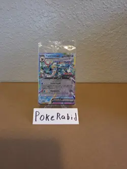 Pokemon TCG Vaporeon ex 023/131 Stamped SEALED Promo Prismatic Surprise Box - Image 1