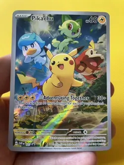 Pokemon TCG Pikachu S&V Paldea Evolved Promo SVP027 - Image 2