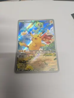 Pokemon Pikachu TCG SVP027 Paldea Evolved Black Star Promo M/Nm Condition - Image 1