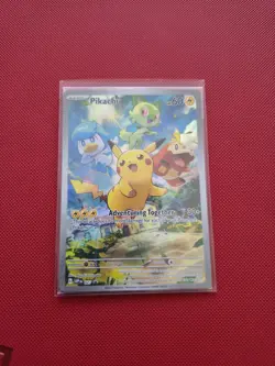 Pokemon TCG Pikachu SVP027 Paldea Evolved Black Star Promo SEALED NM/M Condition - Image 3