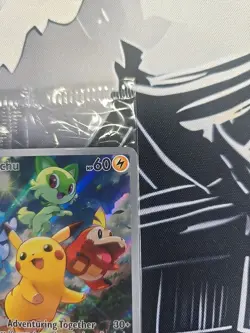 Pokemon Pikachu TCG Card SVP027, Paldea Evolved, Black Star Promo, Sealed - Image 4