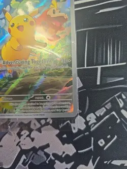 Pokemon Pikachu TCG Card SVP027, Paldea Evolved, Black Star Promo, Sealed - Image 5