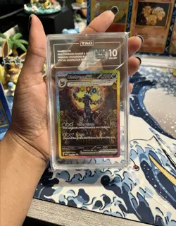 2025 Pokemon UMBREON EX 161/131 SIR Prismatic Evolutions GEM MT - TAG 10 (959) - Image 2