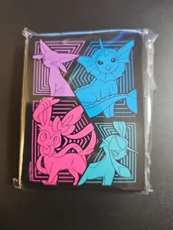 Pokemon Evolving Skies ETB 65 Count Card Sleeves New Espeon Vaporeon Sylveon... - Image 1