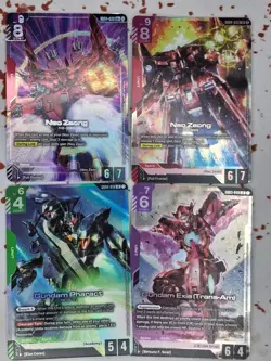 [ENGLISH] Gundam TCG Card Game Neo Zeong - GD04 - 033 LR+ Alt Art Foil - Image 1