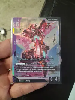 [ENGLISH] Gundam TCG Card Game Neo Zeong - GD04 - 033 LR+ Alt Art Foil - Image 4
