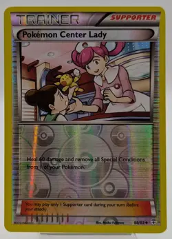 Pokemon Center Lady 68/83 Reverse Holo Generations - Image 1