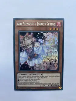Ash Blossom & Joyous Spring MP22-EN257 1st Edition Secret Rare Yu-Gi-Oh! Card - Image 1