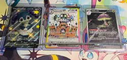 Pokemon TCG 3 Card Lot Indeedee V, Palossand ex, Shiinotic! ULTRA RATE FULL ARTS - Image 1