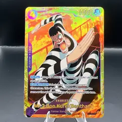 Mr. 2 Bon Clay Bentham English One Piece Card Game SEC EB01-061 PRB-02 TCG - Image 1