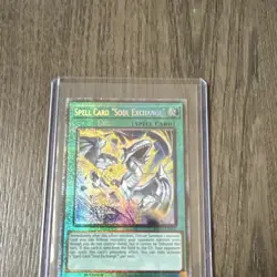 Konami Yu-Gi-Oh! TCG Spell Card "Soul Exchange" Starlight Rare MP25-EN007 - Image 1