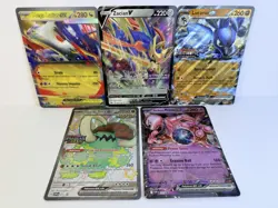 Pokemon Jumbo Promo Card Lot 5 Cards Lenticular Mega Latias Lucario DRI Mewtwo - Image 1