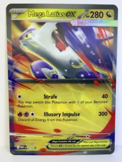 Pokemon Jumbo Promo Card Lot 5 Cards Lenticular Mega Latias Lucario DRI Mewtwo - Image 2