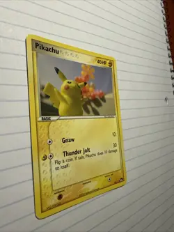 Pikachu 16/17 Common Pop Series 2 Pokemon Card LP - Image 1