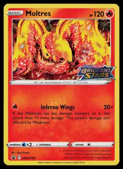 SWSH: Sword & Shield Promo Cards #SWSH185 Moltres #2 - Image 1