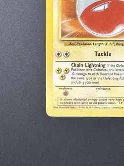 NM Electrode Non Holo Unlimited Jungle 18/64 Pokemon Card - Image 4